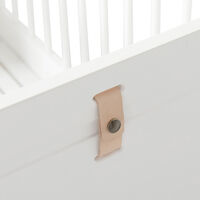 Wood Mini+ Cot Säng Inkl. Junior Kit Vit