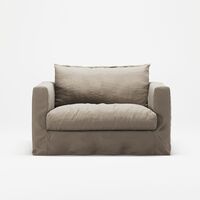 Le Grand Air Nou Love Seat Hør Savage Linen