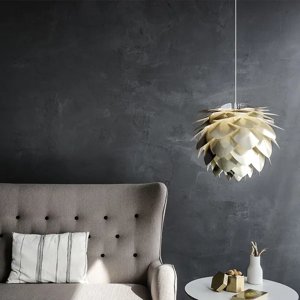 Silvia Lampeskærm 50 cm Stål