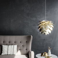 Silvia Lampeskærm 50 cm Stål