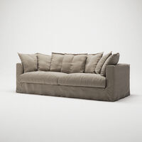 Le Grand Air 3-Personers Sofa Hør Savage Linen