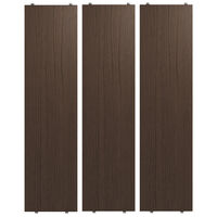String Hyller 3-pk 78x20 cm Mørk Eik