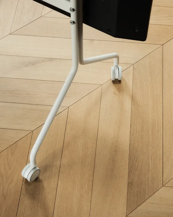 Moon Rollin' Tv Stand Pearl