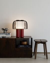 Yasuke Bordlampe Rød / Sort
