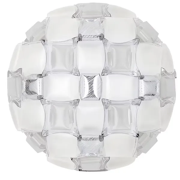 Mida Vegg-/Taklampe 50 cm Platinum