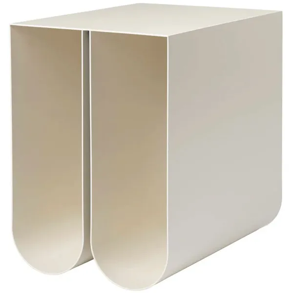 Curved Sidebord Beige