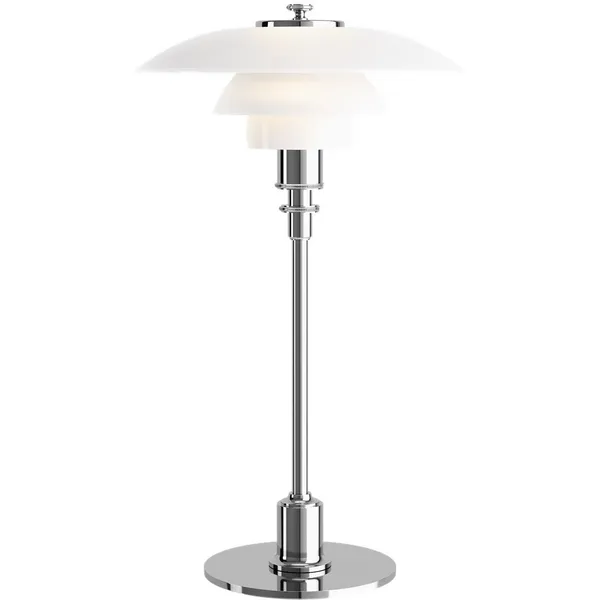 PH 2/1 Bordlampe Krom