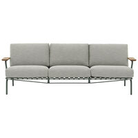 Settle 3-Seter Sofa Mørkegrønn