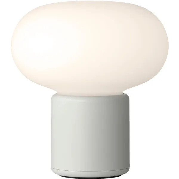 Karl-Johan Bordlampe Bærbar Lysegrå
