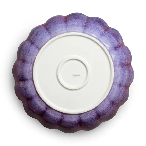 Oyster Skål 31 cm Lilla