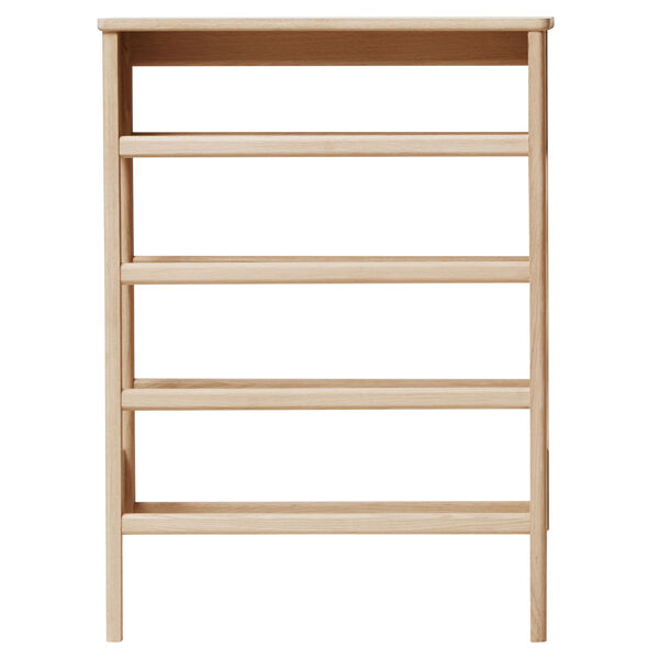 A Line Skohylde 72 cm Hvidolieret Eg