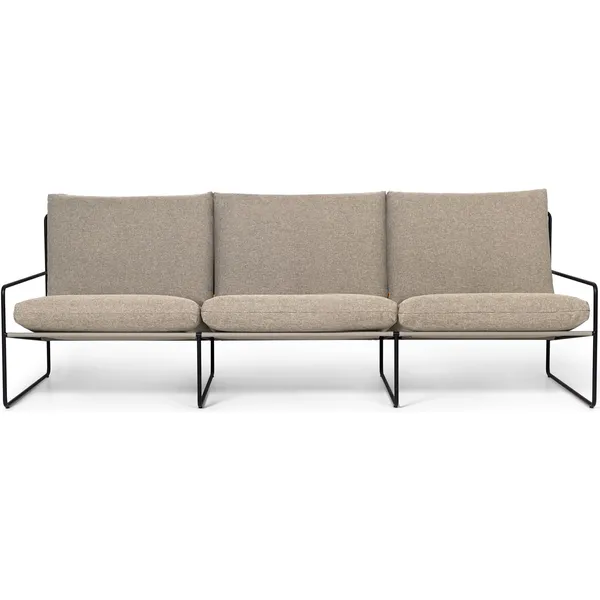 Desert 3-Sitssoffa Svart / Dolce