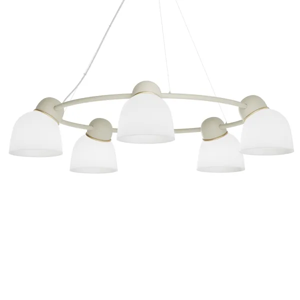 Bird Lysekrone Ø95 cm Opal / Sand