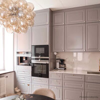 Gross Pendel 50 cm Amber
