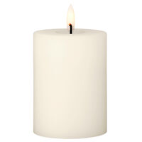 Led-Blockljus 10 cm Ivory