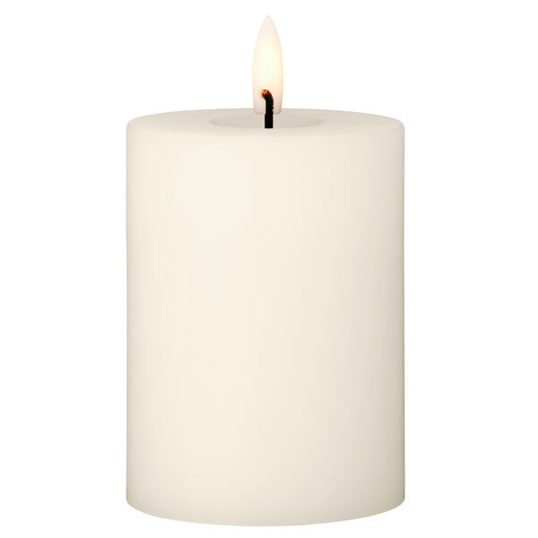 Led Pillar Candle 10 cm Ivory