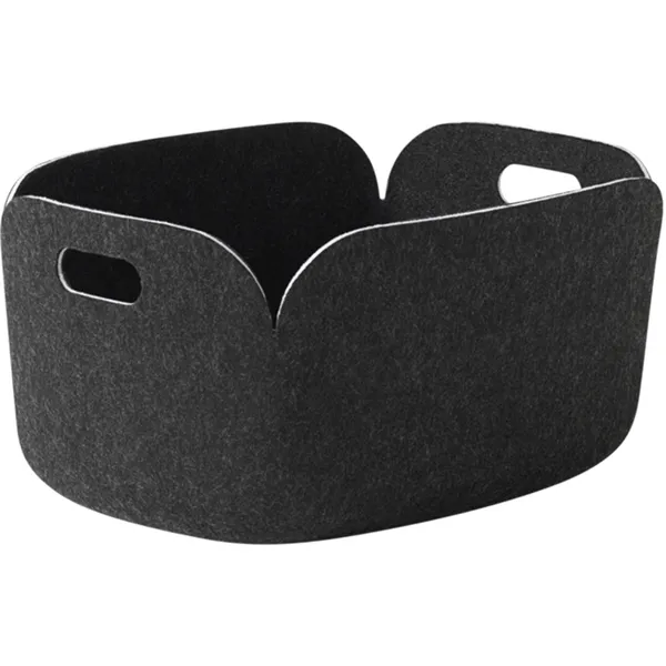Restore Kurv L Black Melange