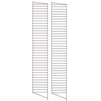 String Gavle Gulv 30x200 cm 2-pak Mørkebrune