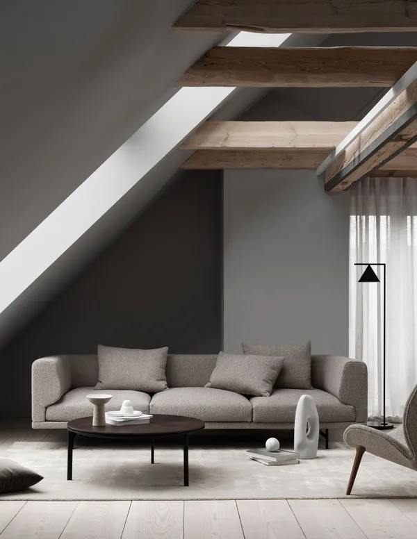 632 Chimney Soffa 3-Sits Hemp