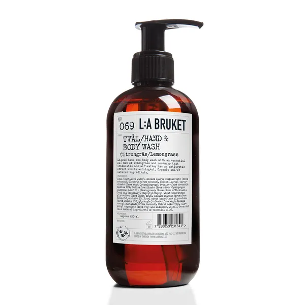 069 Lemongrass Flytende Såpe 240 ml