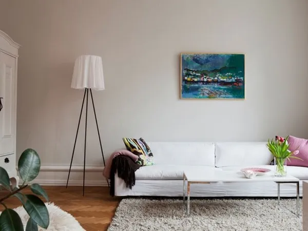 Rosy Angelis Golvlampa Grå