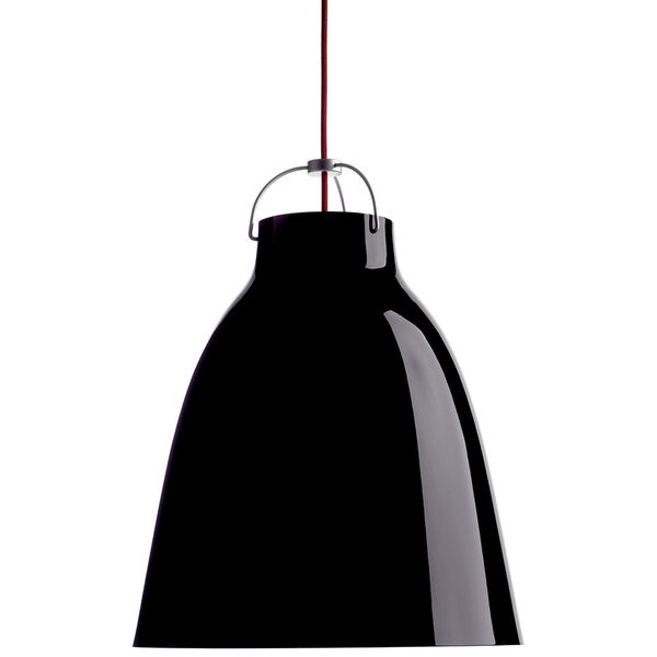 Caravaggio Loftslampe P3 6m Ledning Sort