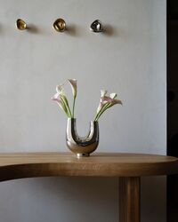 Kazumi Vase Nikkel