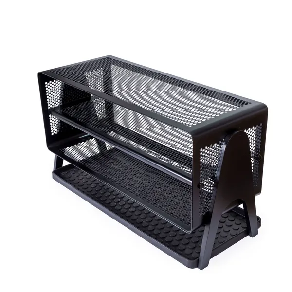 Floor Skohylle 92x35x50 cm Svart