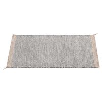 Ply Villamatto 85x140 cm Musta / Valkoinen