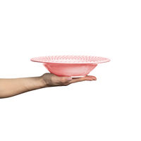 Bubbles Suppetallerken Ø25cm Lys Rosa