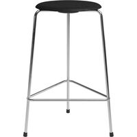High Dot Barstol Svart Ask / Krom