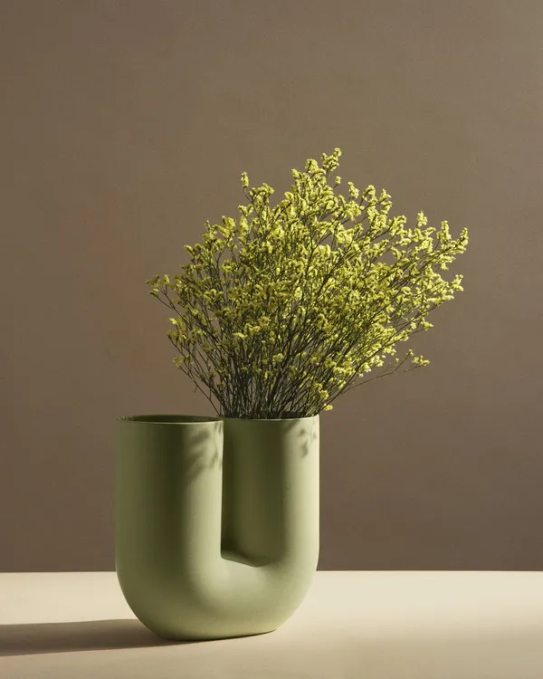 Kink Vase 26 cm Light Green