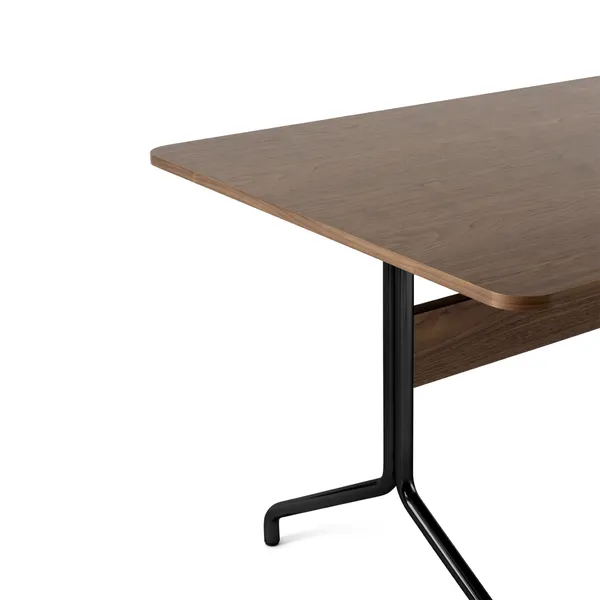 Pavilion AV18 Matbord 160x90 cm Valnöt/Svart