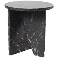 Verde Sidebord Ø40 cm Sort