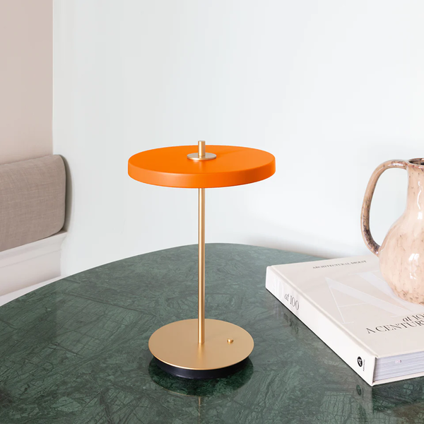 Asteria Move Pöytävalaisin Kannettava Nuance Orange