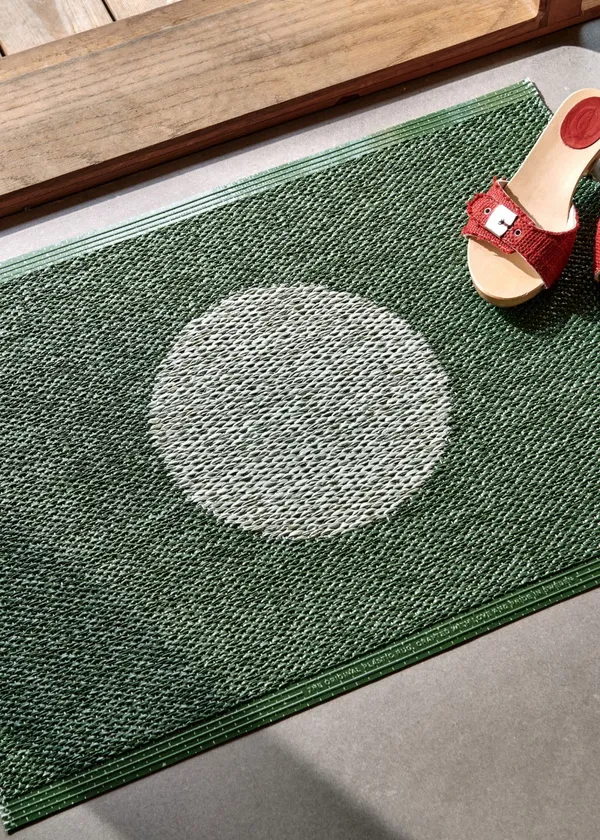 Vera Pop Tæppe 50x70 cm Leaf / Misty Mint