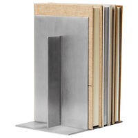 Lager Bokstöd Aluminium 2-pack
