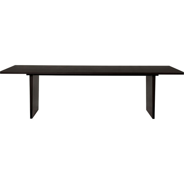 Private Matbord 260 cm Svartbetsad Ask