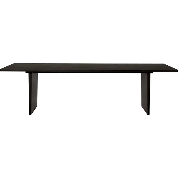 Private Matbord 320 cm Svartbetsad Ask