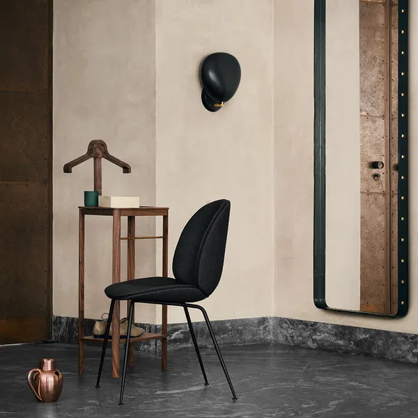 Beetle Dining Chair Black PG2 Li.Bouclé 001