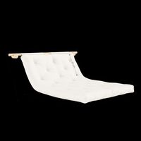 Hooked Madrass Med Beslag 135x200 cm Raw / Mocca