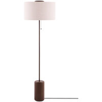 Bosco Gulvlampe Mørkbejdset Egetræ / Beige