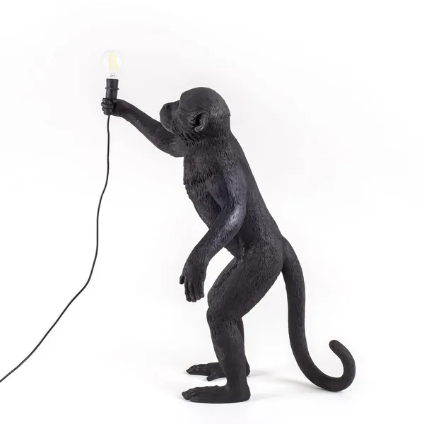 Monkey Lamp udendørs stående Sort