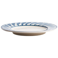 Swirl Sidetallerken 22 cm Blå