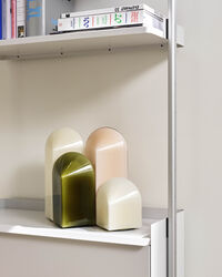Pier System 103 3 columns PS White / Aluminium