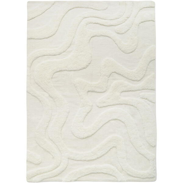 Norlander Uldgulvtæppe 260x350 cm Offwhite