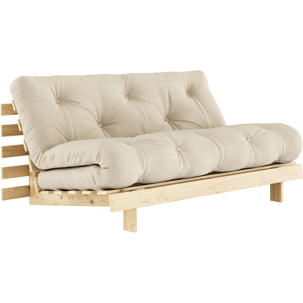 Roots 160 Sovesofa Med Madras Raw / Beige