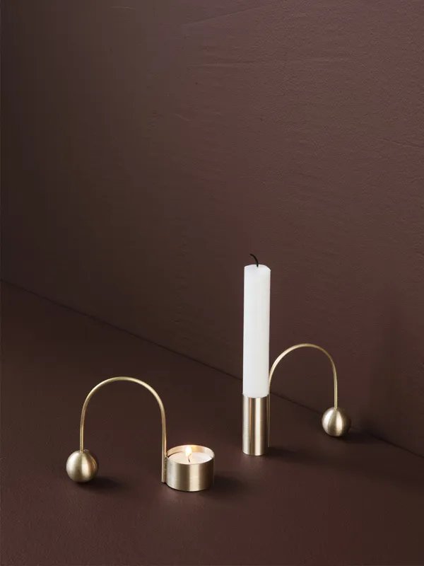 Balance Lysestake Messing