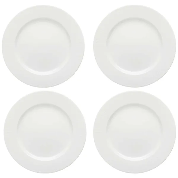 Swedish Grace Assiett 17 cm 4-pack Snö