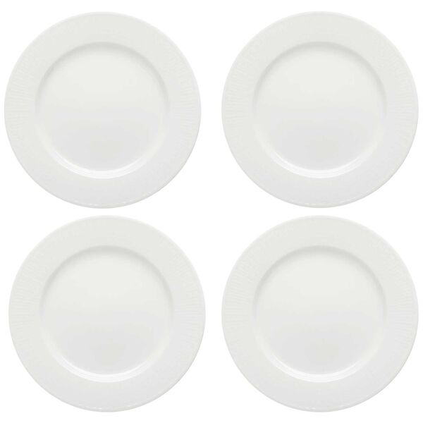 Swedish Grace Sidetallerken 17 cm 4-pak Sne